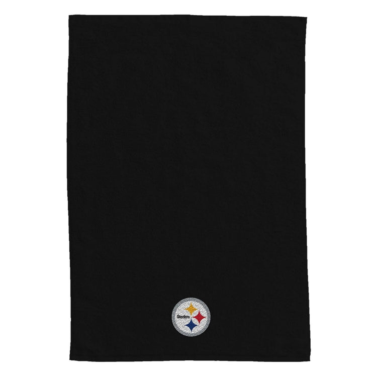Northwest NFL Pittsburgh Steelers 2 Piece 16x26 Hand Towel Set black