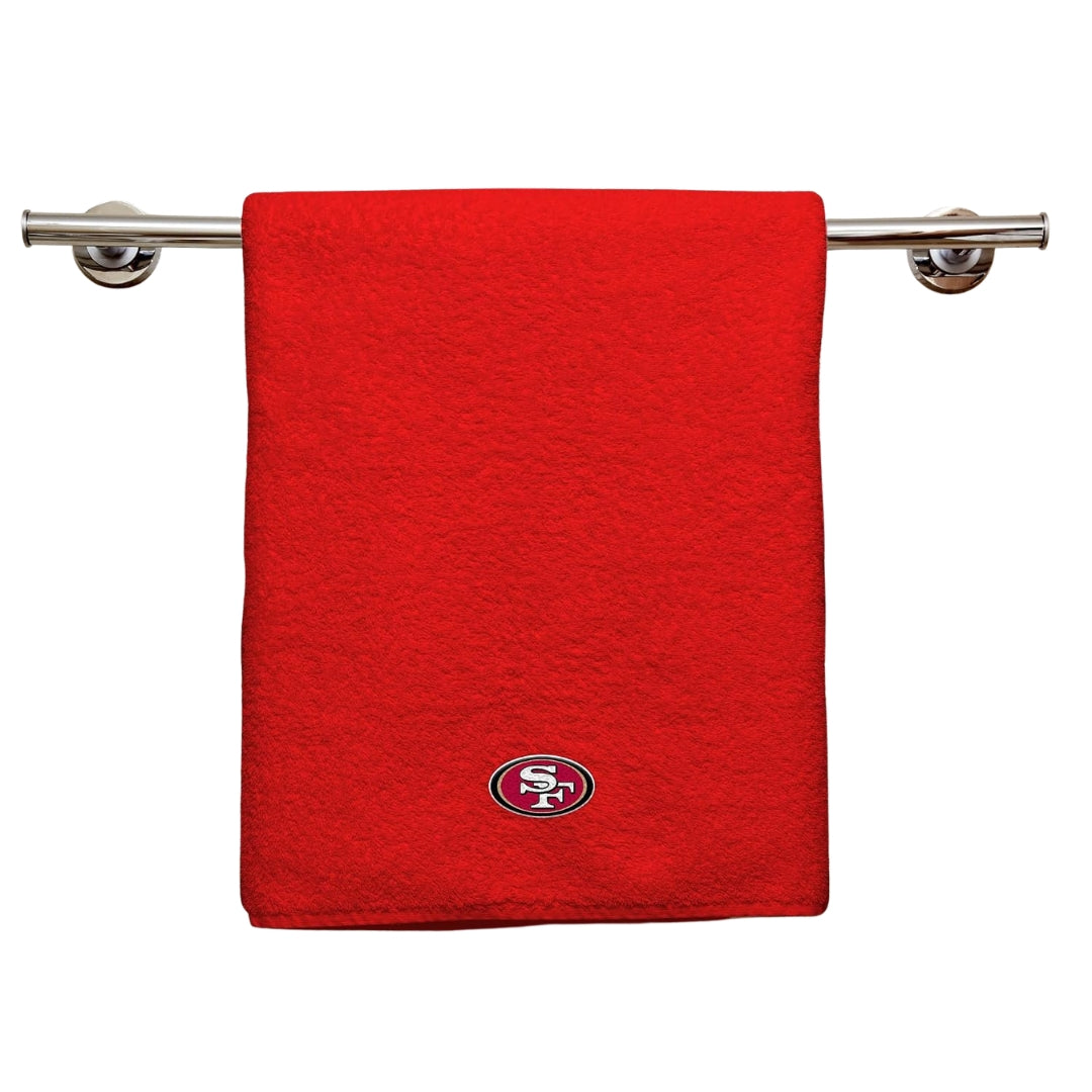 Northwest NFL San Francisco 49ers 2 Piece 16x26 Hand Towel Set red