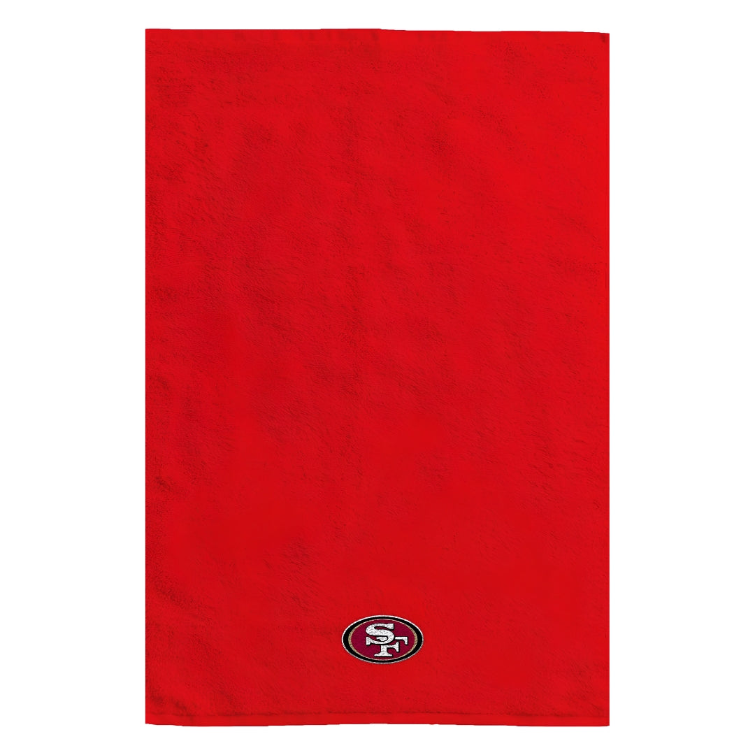 Northwest NFL San Francisco 49ers 2 Piece 16x26 Hand Towel Set red