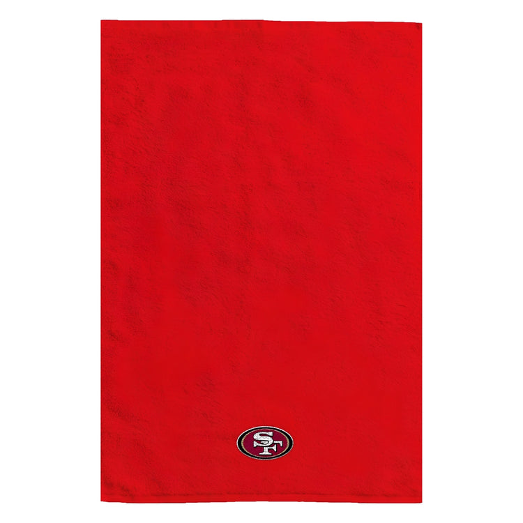 Northwest NFL San Francisco 49ers 2 Piece 16x26 Hand Towel Set red