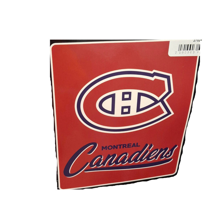 Northwest NHL Montreal Canadiens Signature Raschel Throw Blanket 50"x60" red