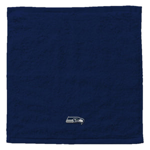 Northwest Seattle Seahawks 4 Piece 12x12 Wash Cloth Set navy
