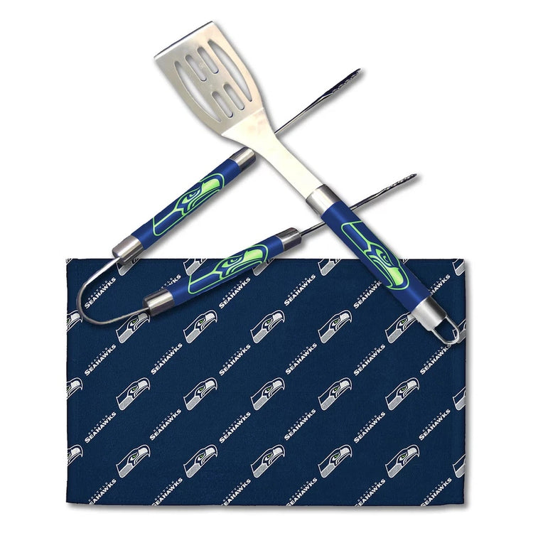 Northwest Seattle Seahawks BBQ Grill Utensil Set