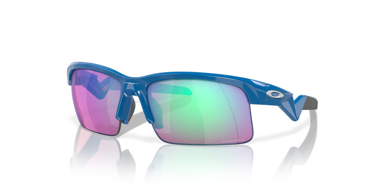OAKLEY Capacitor (Youth Fit) Sunglasses polished sapphire frame/ prizm 24K