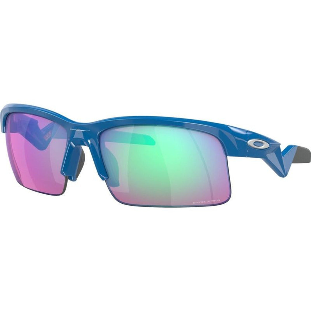 OAKLEY Capacitor Youth Sunglasses Polished Sapphire/Prizm 24K Injected