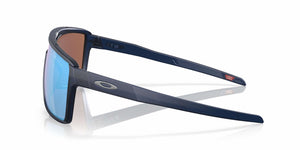 OAKLEY Castel Sunglasses prizm deep water polarized Lenses/ matte translucent blue Frame