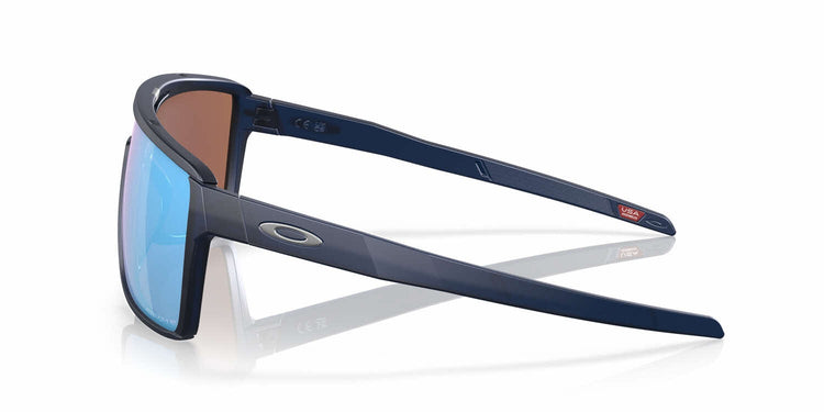 OAKLEY Castel Sunglasses prizm deep water polarized Lenses/ matte translucent blue Frame