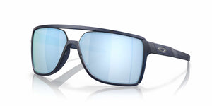 OAKLEY Castel Sunglasses prizm deep water polarized Lenses/ matte translucent blue Frame