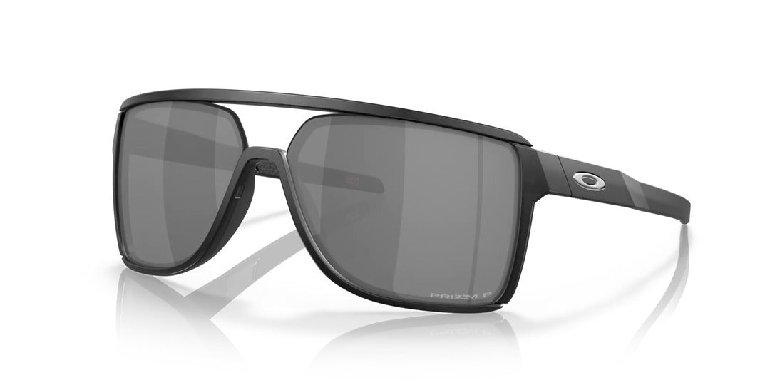 OAKLEY Castel Sunglasses Matte Black Ink/Prizm Polarized Black