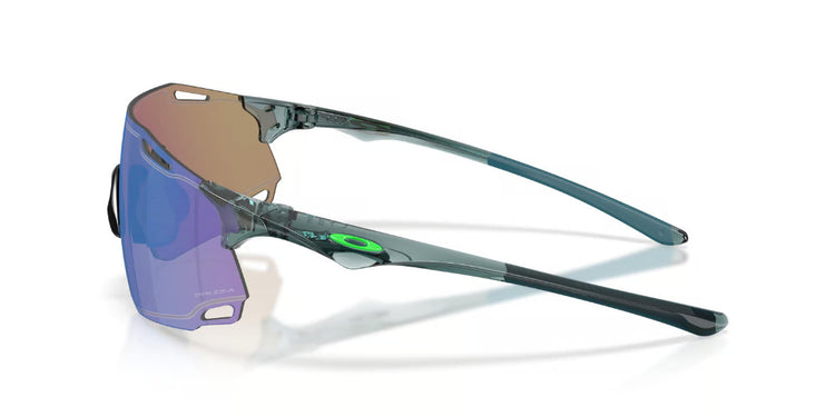 Oakley Cybr Dyno Sunglasses Crystal Black/Prizm Sapphire blue