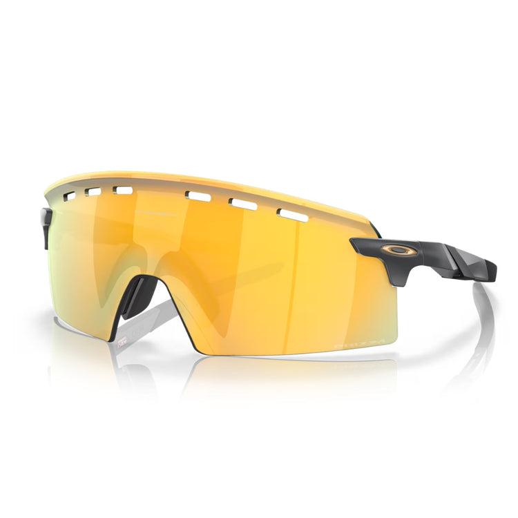 OAKLEY Encoder Strike Vented Sunglasses prizm 24k Lenses, matte carbon Frame