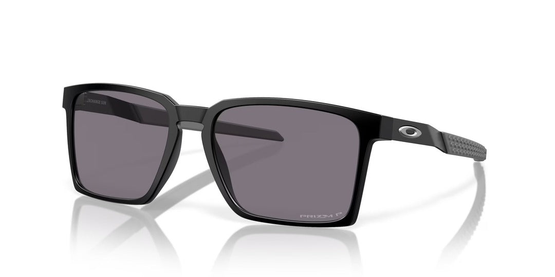 OAKLEY Exchange Sun Sunglasses Satin Black/Prizm Grey Injected