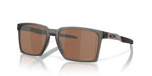 OAKLEY Exchange Sun Sunglasses Satin Grey Smoke/Prizm Tungsten Injected