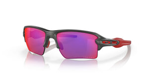OAKLEY Flak 2.0 XL Sunglasses Matte Dark Grey/Prizm Red