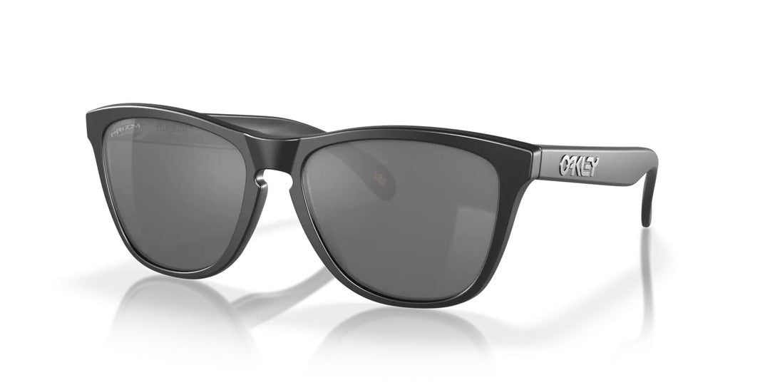 OAKLEY Frogskins Sunglasses Matte Black/Polarized Prizm Black