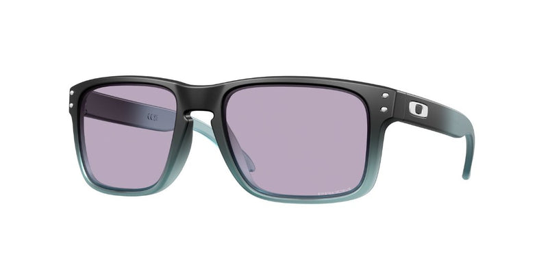 OAKLEY Holbrook Sunglasses matte transparent stonewash black fade Prizm Slate