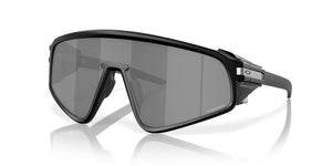 OAKLEY Latch Panel Sunglasses Matte Black/Prizm Black Injected