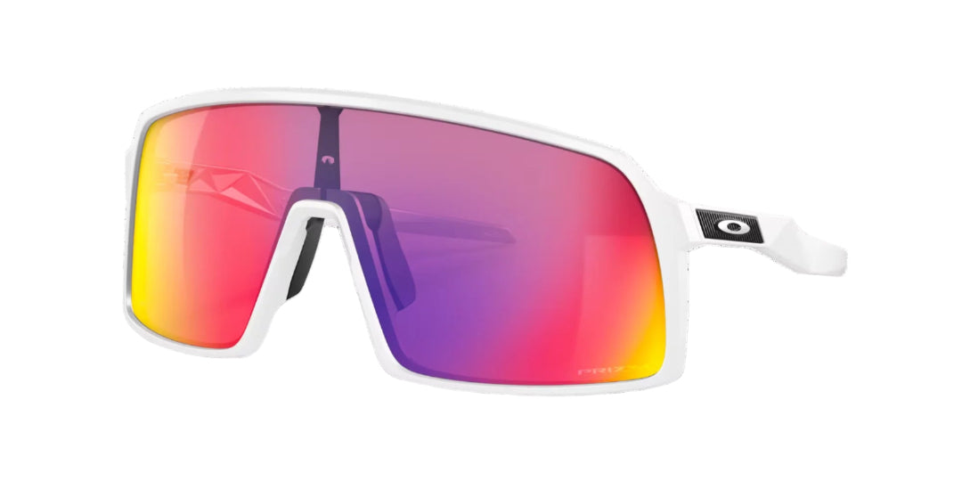 Oakley Sutro Sunglasses matte white prizm road