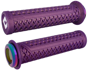 ODI Vans V2.1 Lock-On Bike Grips purple oil slick