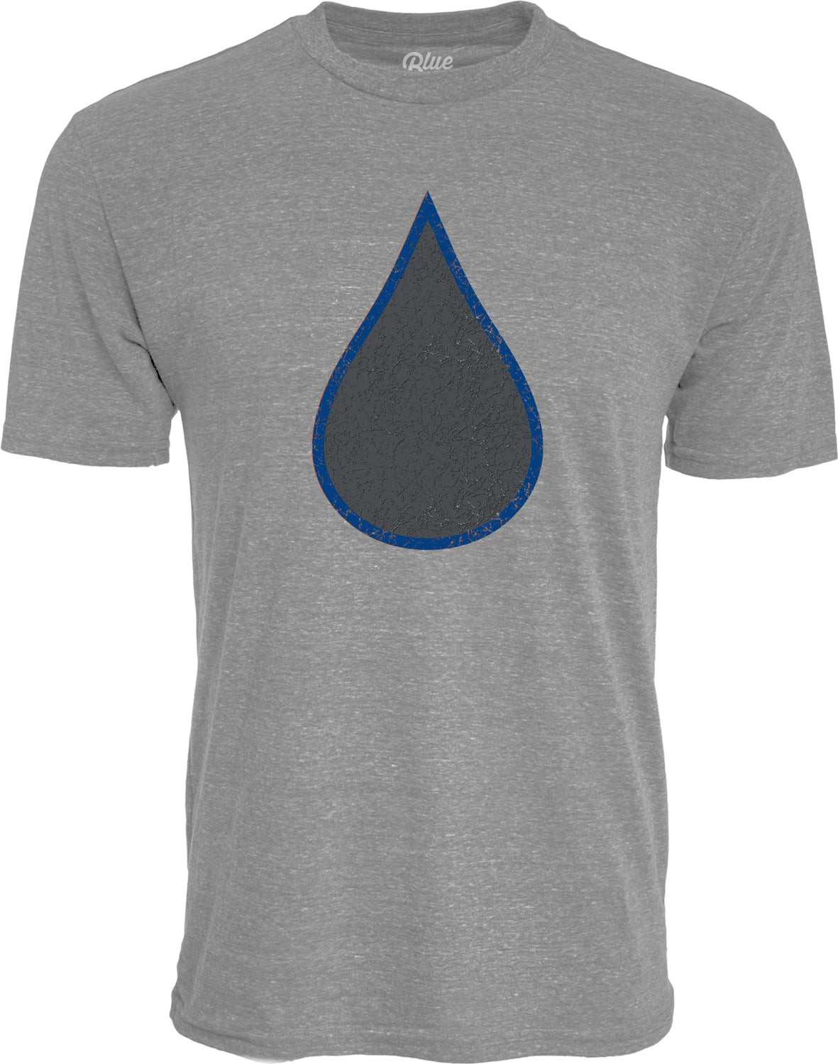 Oil Drop Senior Tri-Blend T-Shirt heather grey