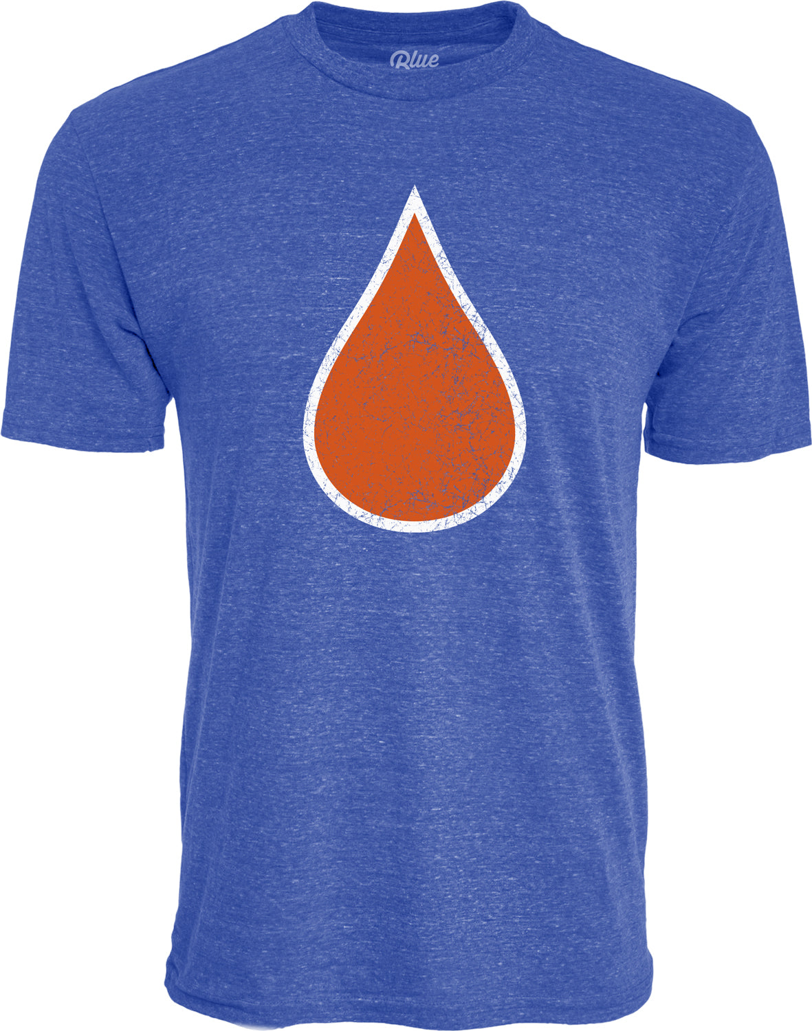 Oil Drop Senior Tri-Blend T-Shirt royal blue