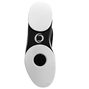 Olson Men's 1/8" Voltaje Curling Shoes black white