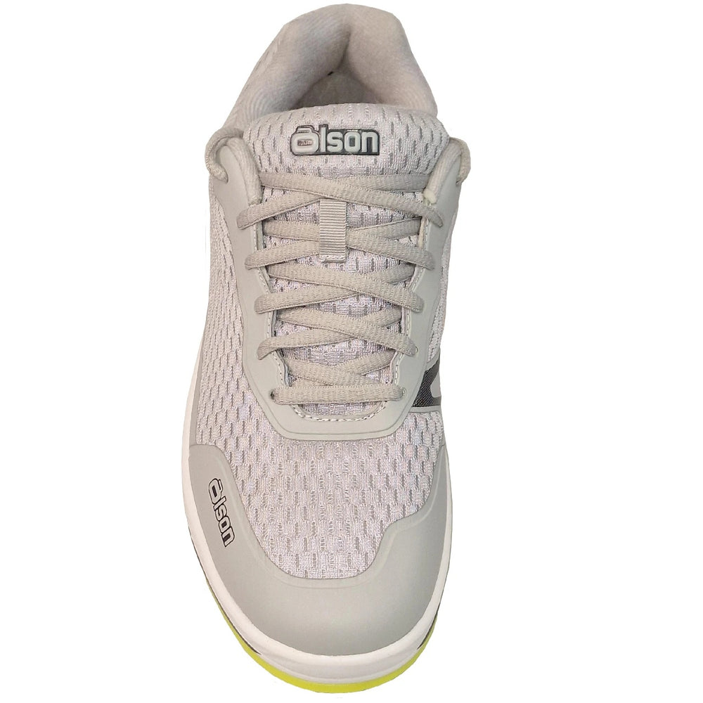 Olson Men's Voltaje 1/8" Curling Shoes grey lime