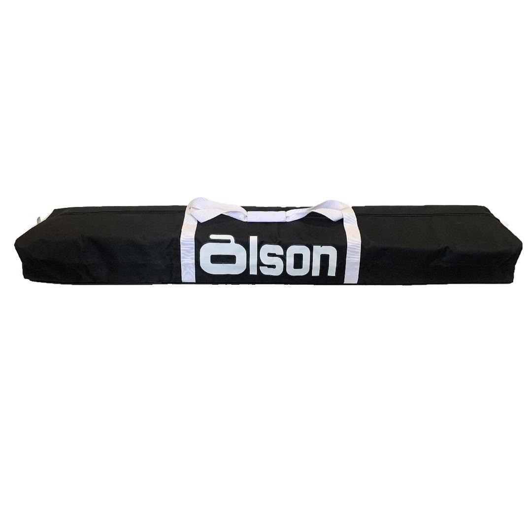 Olson Midway Curling Broom Bag black/white