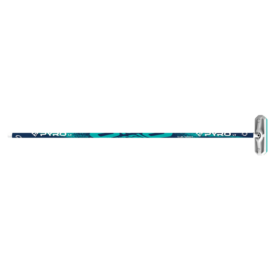 Olson Pyro Flat Shaft Fibrelite Curling Broom navy/teal