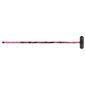 Olson Pyro Flat Shaft Fibrelite Curling Broom pink/black