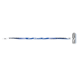 Olson Pyro Flat Shaft Fibrelite Curling Broom white/blue