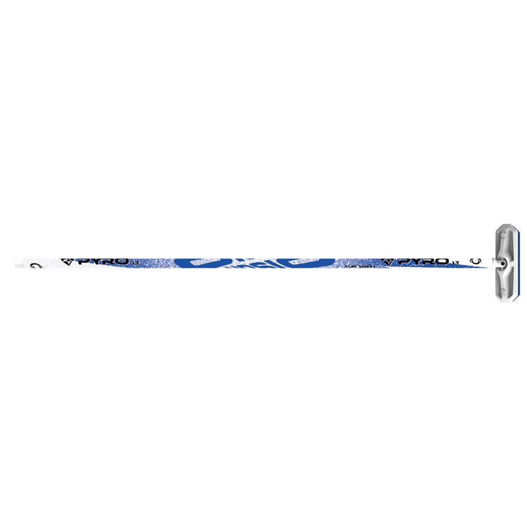 Olson Pyro Flat Shaft Fibrelite Curling Broom white/blue
