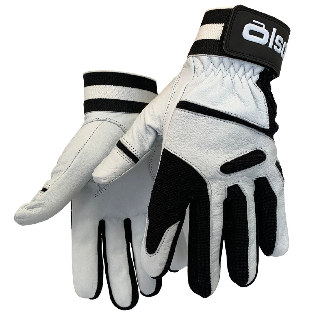 olson-unisex-ultrafit-curling-gloves white/black