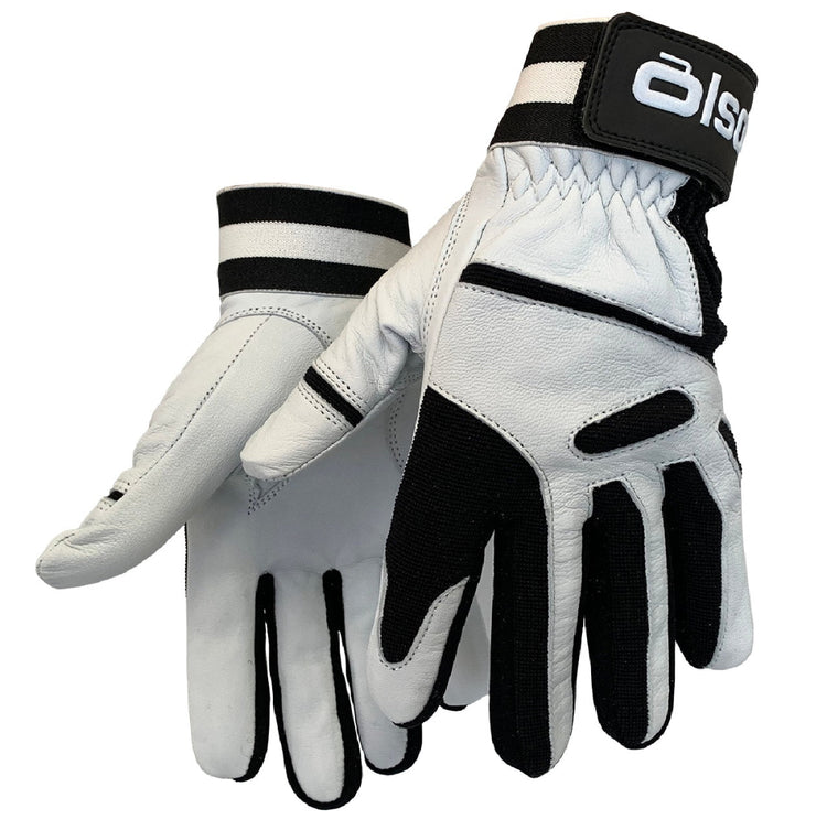 olson-unisex-ultrafit-curling-gloves white/black