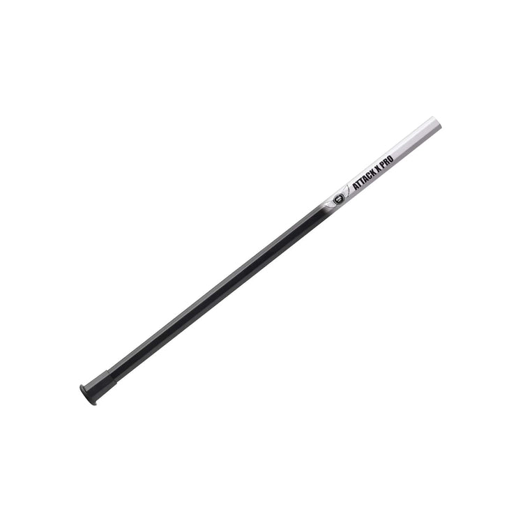 One Lax 30" Attack X Pro Box Lacrosse Shaft Black/White