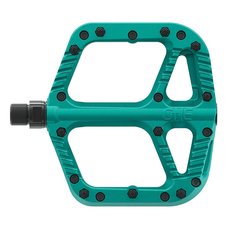 OneUp Composite Flat Bike Pedal turquoise blue