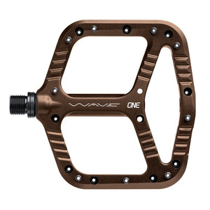 OneUp Wave Flat Bike Pedal Bronze