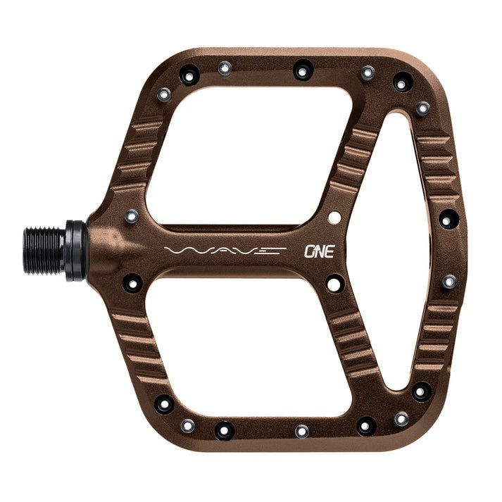 OneUp Wave Flat Bike Pedal Bronze