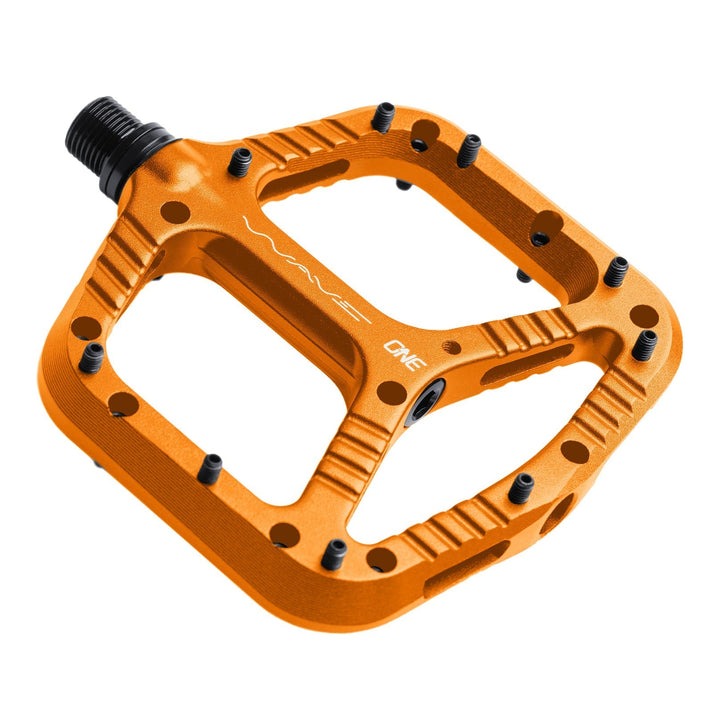 OneUp Wave Flat Bike Pedal Orange