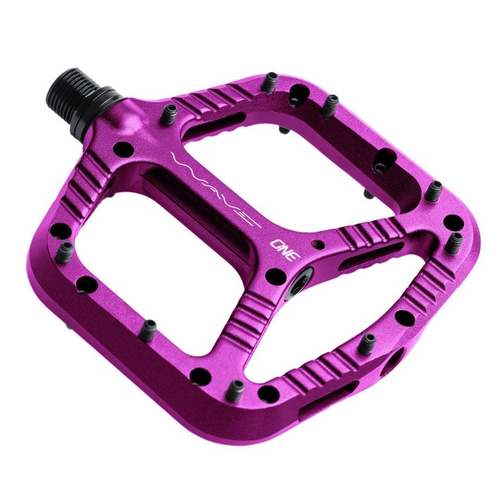 OneUp Wave Flat Bike Pedal Purple
