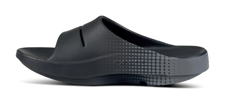 OOFOS OOahh Unisex Sport Slide Black Matrix