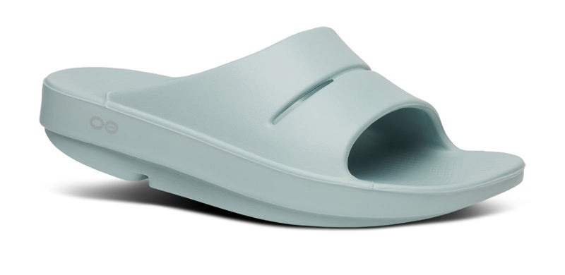 OOFOS Unisex OOahh Slide Sandals Mist blue