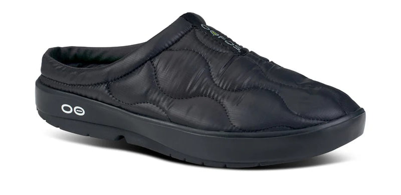 OOFOS Women's OOCOOZIE Thermo Mule Slipper Black