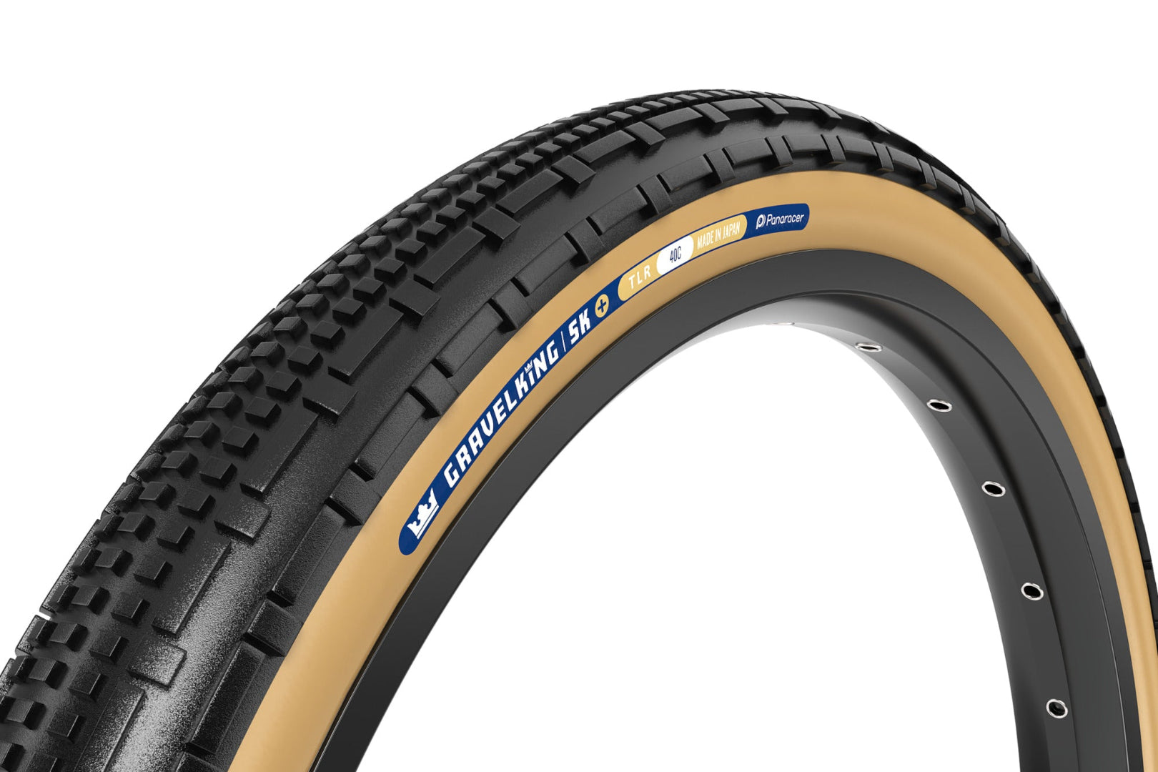 PANARACER 700C Gravelking SK Tubeless Ready Gravel Tire black brown