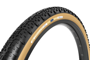 PANARACER 700C Gravelking X-1 Tubeless Ready Gravel Tire black brown