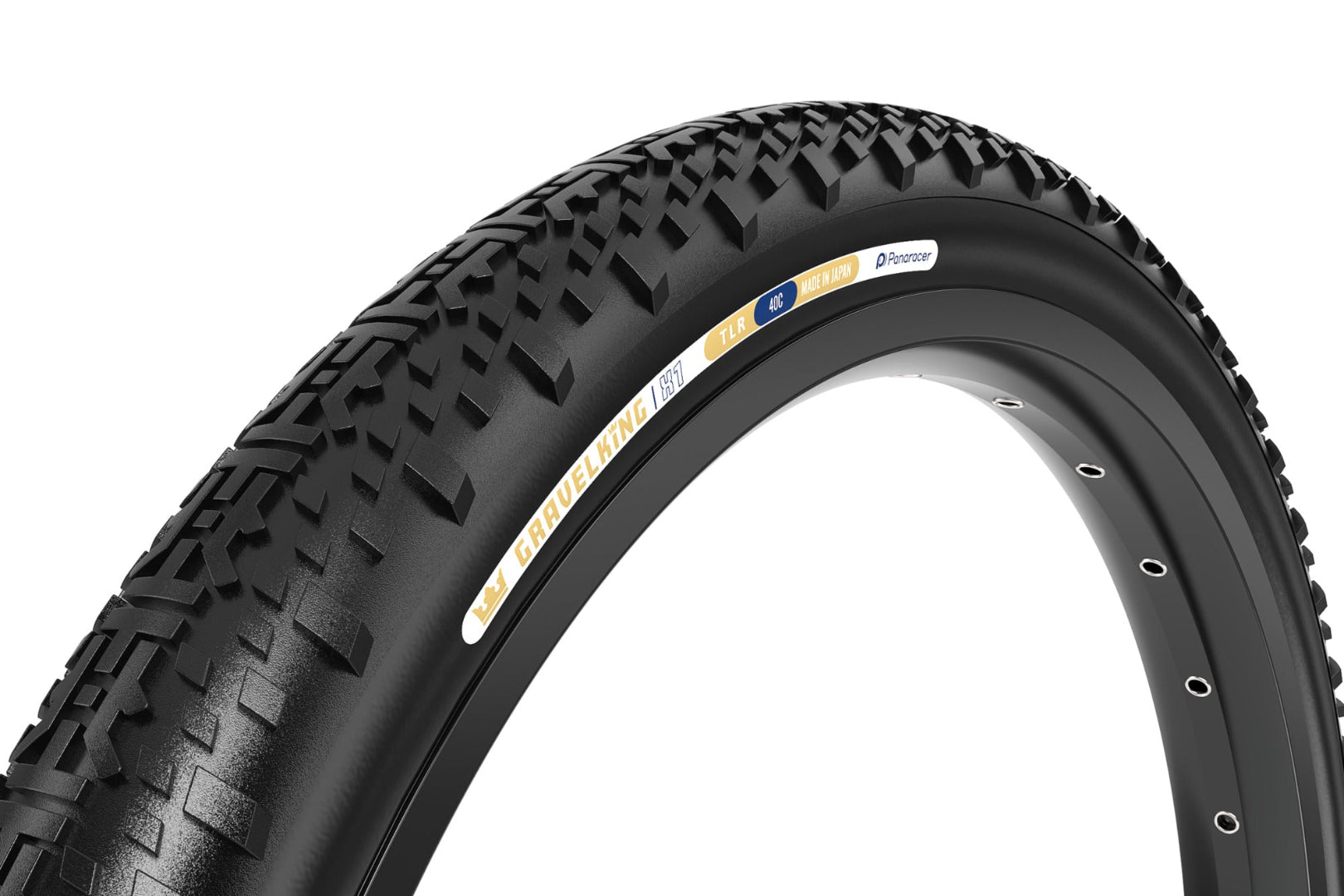 PANARACER 700C Gravelking X-1 Tubeless Ready Gravel Tire black