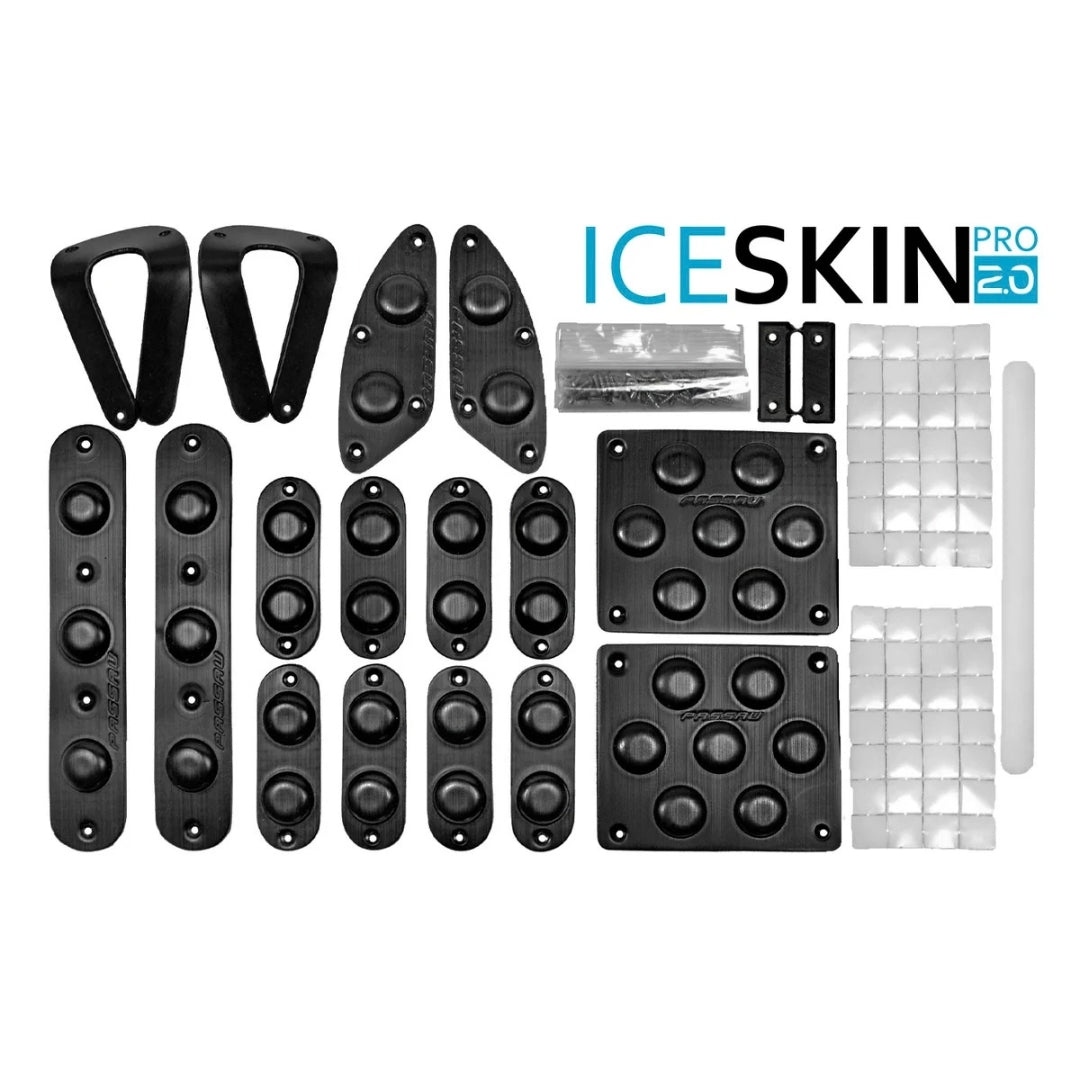 Passau Senior Ice Skin Pro 2.0 Sliders Kit black