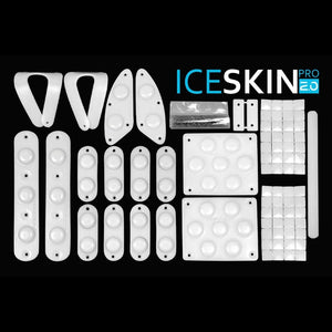 Passau Senior Ice Skin Pro 2.0 Sliders Kit -white