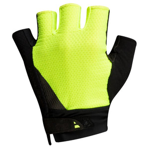 Pearl Izumi Men's Elite Gel Half Finger Bike Glove neon yellow/black