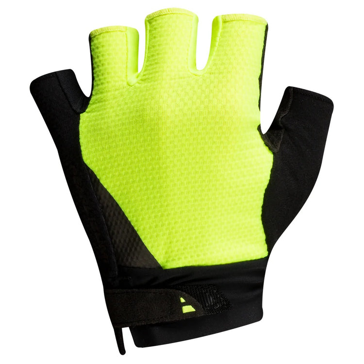 Pearl Izumi Men's Elite Gel Half Finger Bike Glove neon yellow/black